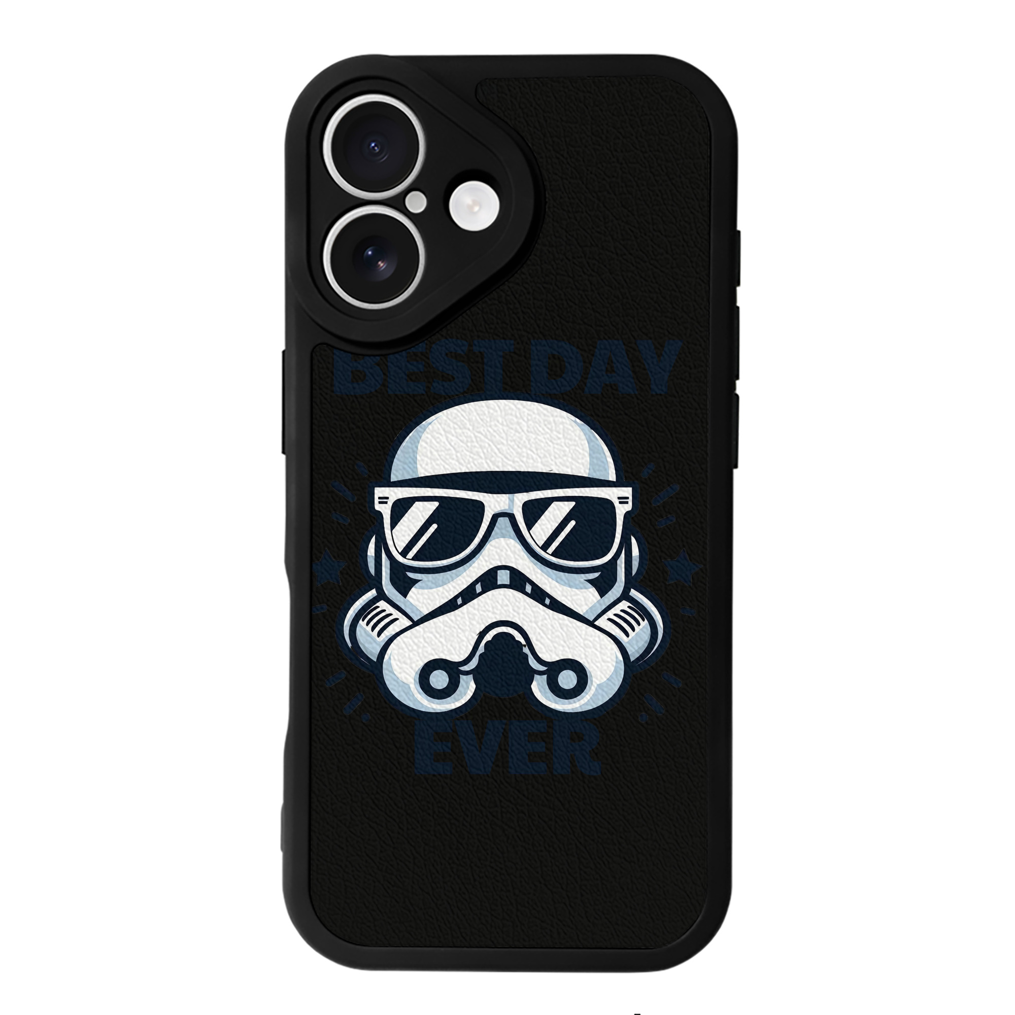 （画像用） スター・ウォーズ Star Wars 【iPhone 16シリーズ対応】シリコンスマホケース（レザー調） 材質：シリコン